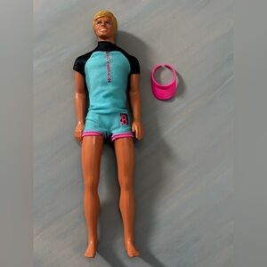Vintage 1988 beach blast ken